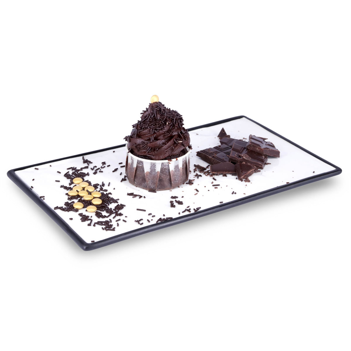 Cupcakes de chocolate y frosting de chocolate 90g Ametller Origen