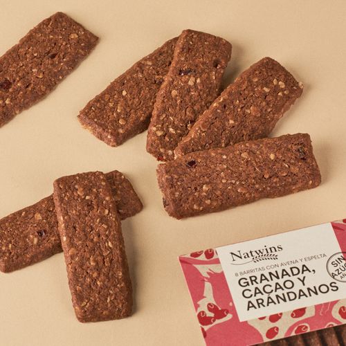 Barretes cacau magrana i nabius Natwins 80g