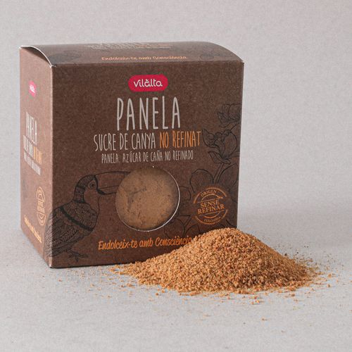 Azúcar caña Panela VILALTA 400g