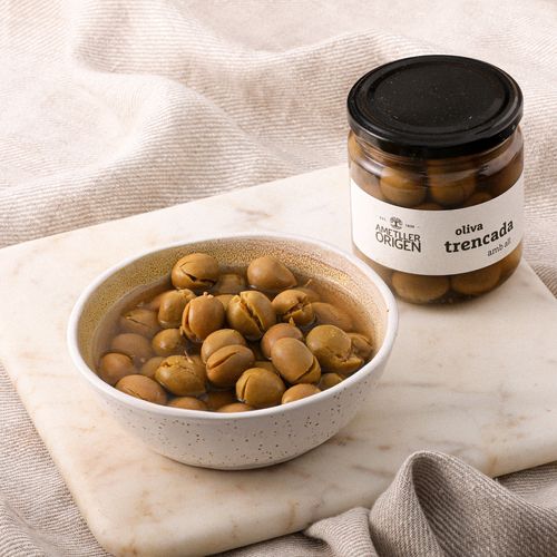 Olivas Hojiblanca partidas Ametller Origen 205g