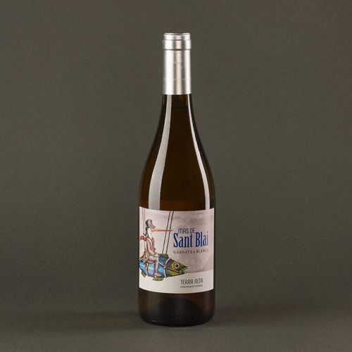 Vino blanco Mas de Sant Blai 75cl D.O Terra Alta
