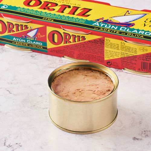 Atún claro Ortiz 67g - 3uds.