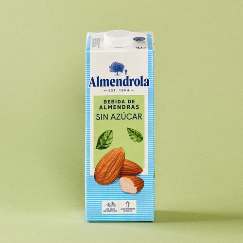 Bebida almendra sin azúcar Almendrola 1l