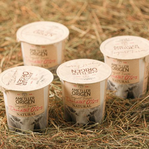 Yogur fermentado desnatado Ametller Origen 125g - 4uds.