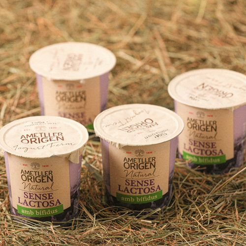 Yogur Bifidus sin lactosa natural Ametller Origen 125g - 4uds.
