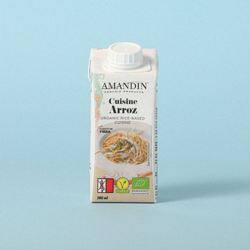 Cuisine arroz Bio AMANDIN 200ml