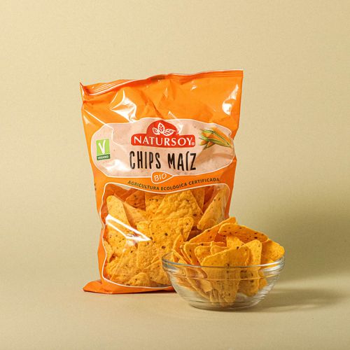 Xips blat de moro natural Natursoy 125g