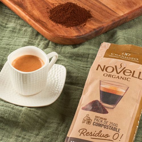 Café orgánico molido Cremoso NOVELL 250g