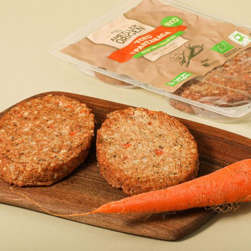 Hamburguesa ecológica de tofu y zanahoria Ametller Origen 80g - 2uds.