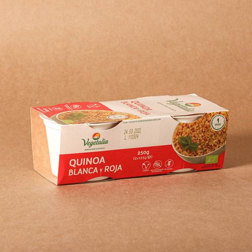Quinoa blanco y rojo BIO VEGETALIA 250g