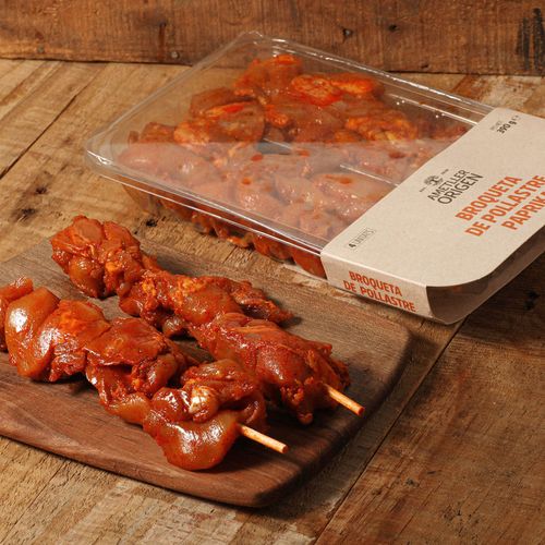 Brocheta de pollo paprika 390g
