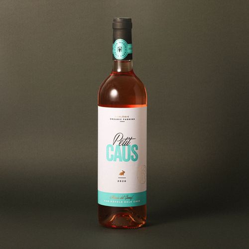 Vino rosado Petit Caus 75cl D.O Penedès