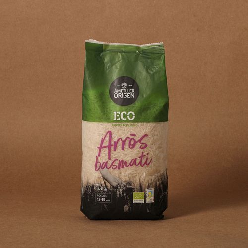 Arròs basmati ecològic 1kg