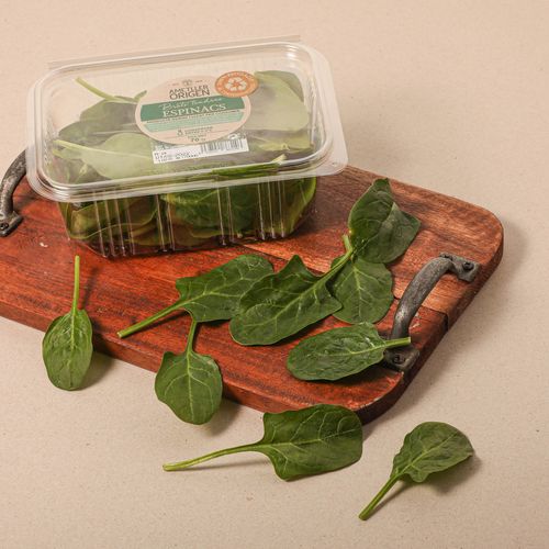Espinaca baby - bandeja 70g