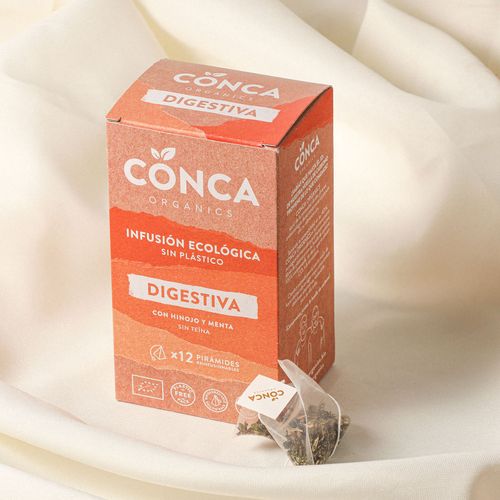 Infusión digestiva con hinojo y menta ecológica CONCA ORGANICS 18g