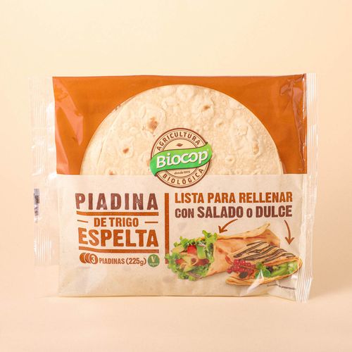 Piadina de espelta Biocop 225g