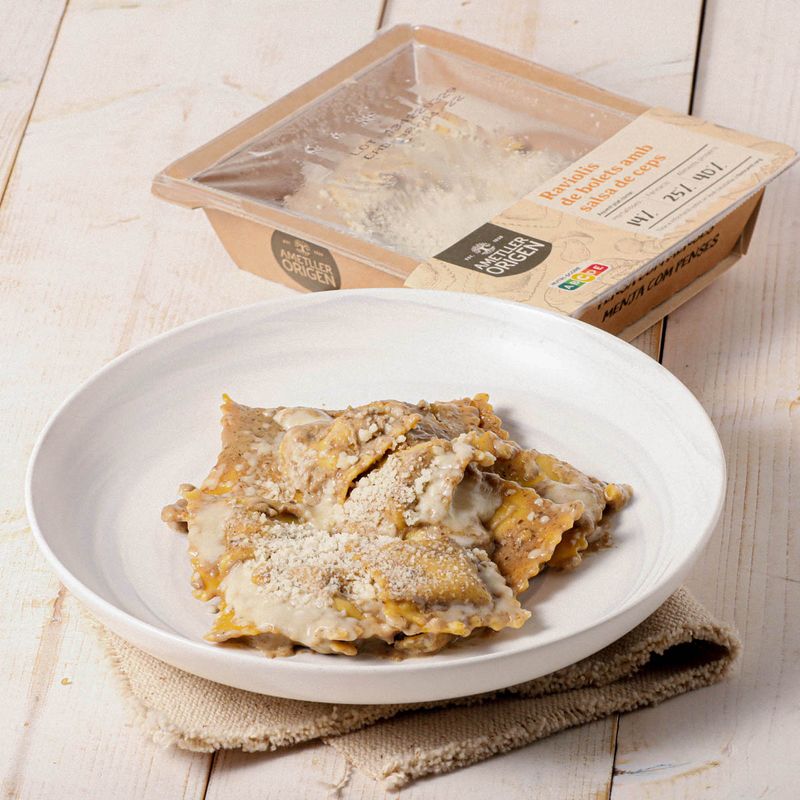 Ravioli De Setas Con Salsa De Boletus 250g Ametller Origen Ametller Origen 