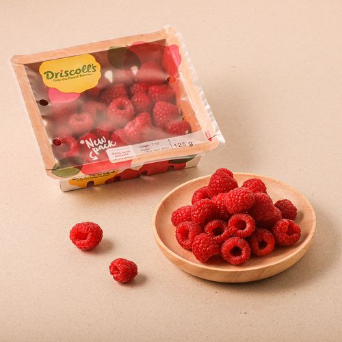 Frambuesas extra - bandeja 125g