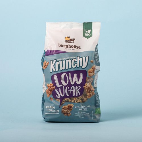 Muesli ecològic krunchy de civada baix en sucre Barnhouse 375g