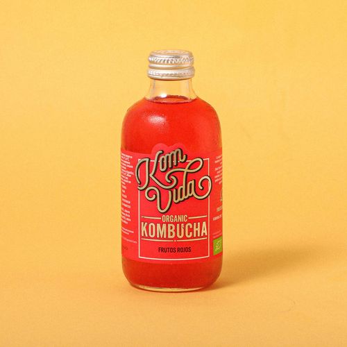 Kombutxa sabor fruits vermells Komvida 250ml