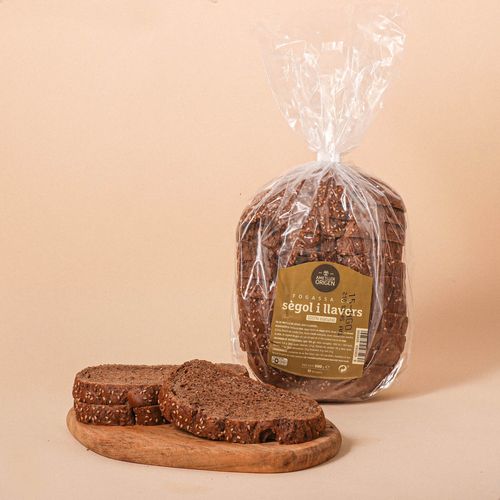 Hogaza de centeno y semillas Ametller Origen 500g