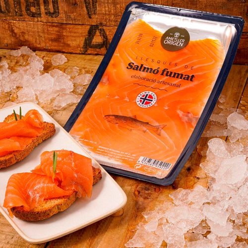 Salmón ahumado Ametller Origen 75g