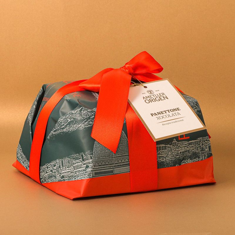 Panettone de chocolate
