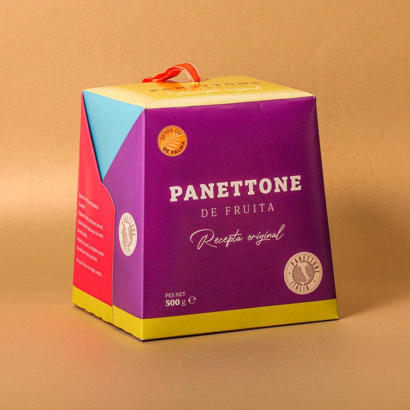 Panettone de fruta