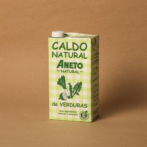 Brou natural de verdures Aneto 1l
