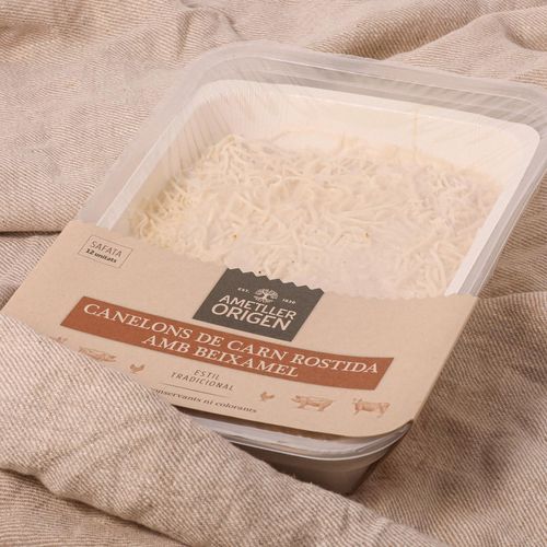 Canelones de carne asada Ametller Origen 1080g - 12uds.