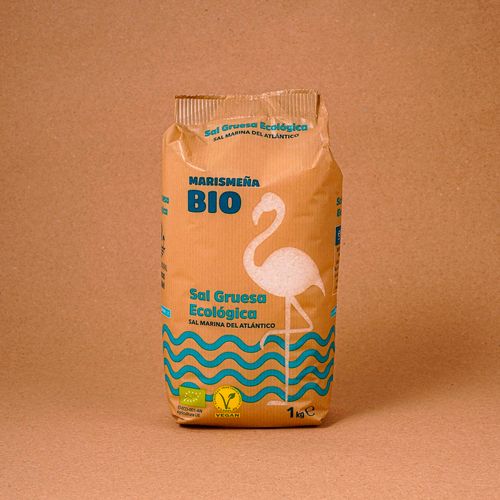 Sal gruesa ecológica Marismeña 1 kg