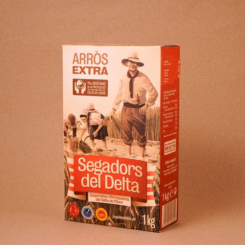 Arròs extra Segadors del Delta 1Kg