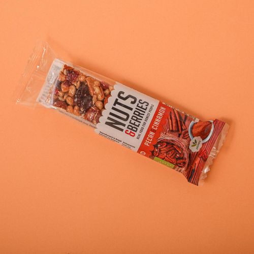 Barreta nous i canyella Eco Nuts&Barries 30 g