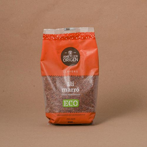 Lli marró ecològic Ametller origen 250g