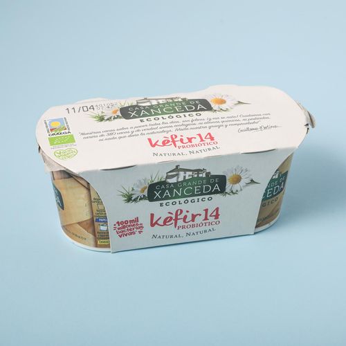 Kefir ecológico natural Casa Xanceda 125g - 2uds.