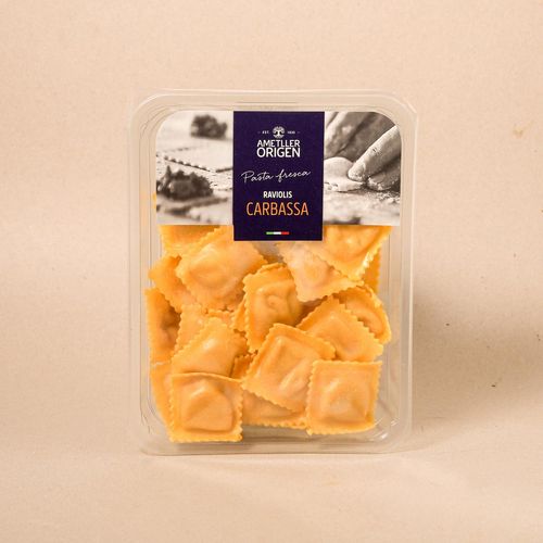 Ravioli de calabaza