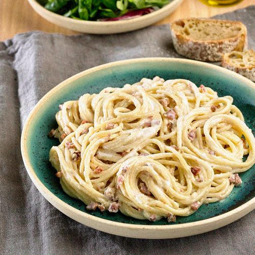 Espaguetis a la carbonara Ametller Origen 250g