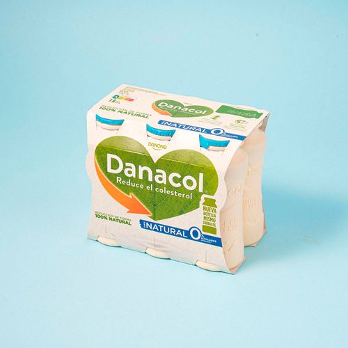 Danacol natural Danone 100ml - 6u.