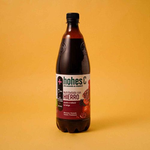 Nutribebida con hierro, manzana , granada, tomate y frambuesa Hohes C 1L