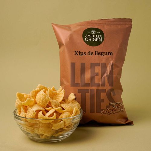 Xips de Llenties Ametller Origen 65g