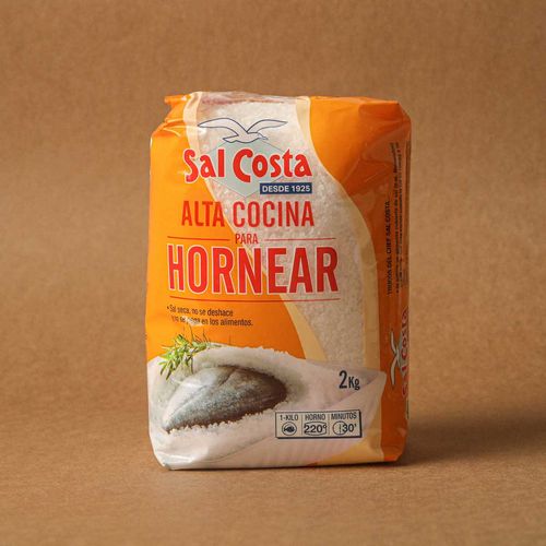 Sal para hornear Sal costa 2kg