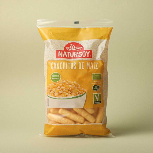 Ganchitos de maíz Natursoy 75g