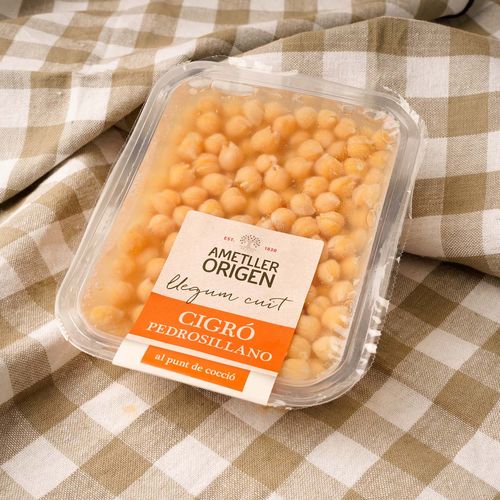 Garbanzo cocido pedrosillano Ametller Origen 250g