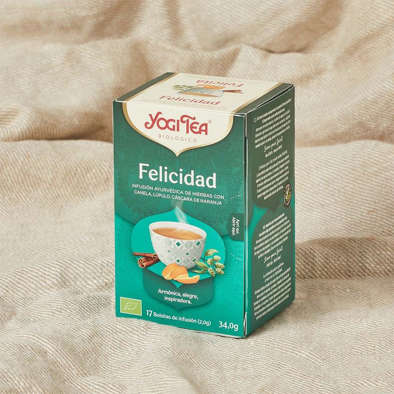 Yogi Tea - Infusión 17 bolsitas - Felicidad