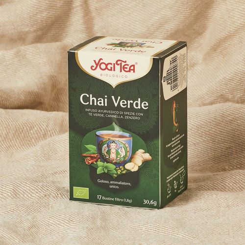 Infusió de Chai Verd Ecològica Yogi Tea 30,60g