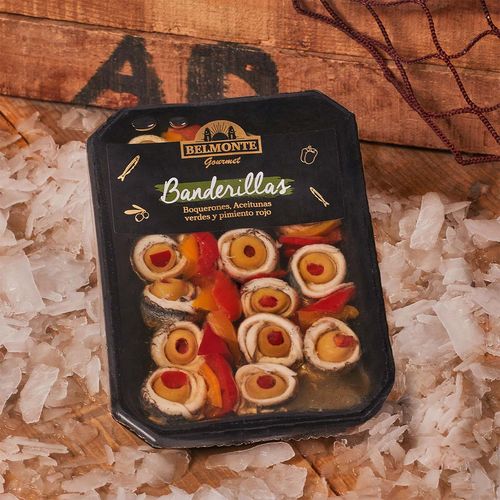 Banderilles dobles de seitó en vinagre Belmonte Gourmet 160 g