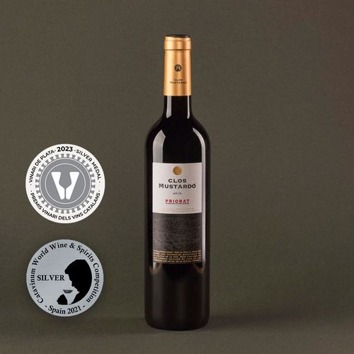 Vino tinto Clos Mustardo 75cl D.O Priorat