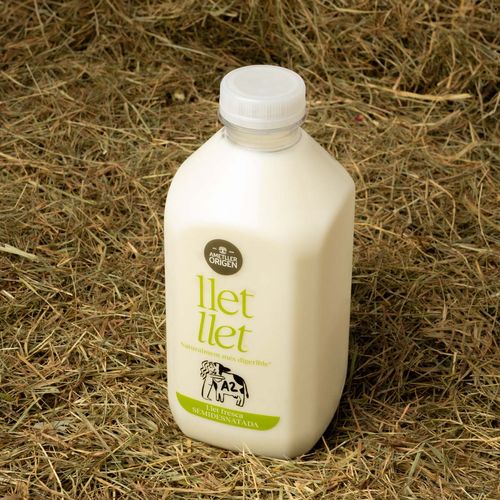 Leche fresca semi desnatada A2 Llet Llet 1l