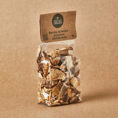 Barreja de bolets premium deshidratat Ametller Origen 40 g