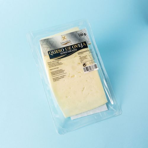 Queso de oveja semi en lonchas Sanabria 100g